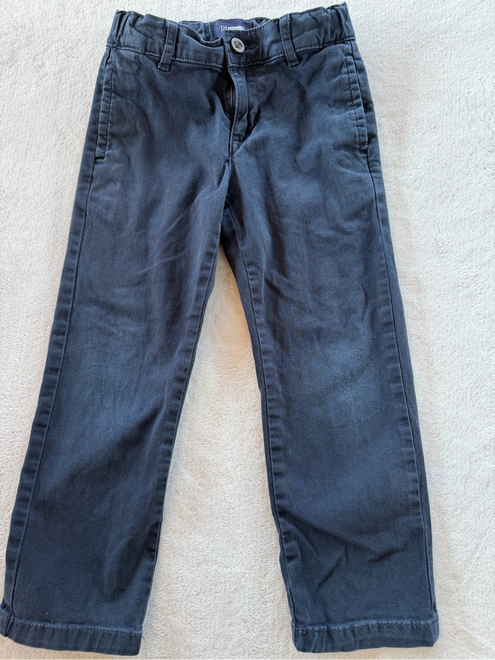 Bundle-Uniform 3Pants-The Children's Place-Boys Pull-On-Navy & Khaki Size 5 - Picture 10 of 14